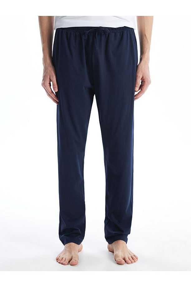 LCW ECO Lacivert Standart Kalıp Baskılı Erkek Pijama Alt - 2