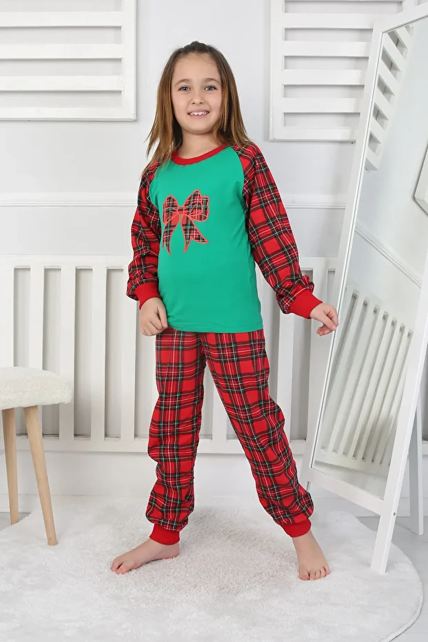Kız Çocuk Pijama Takımı - 5
