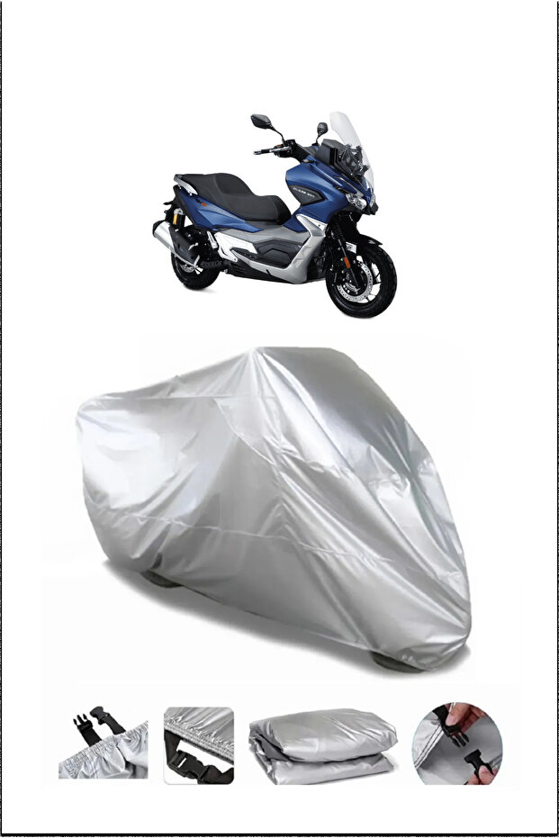 Rks Blade350 Gray Waterproof Quality Motorcycle Cover