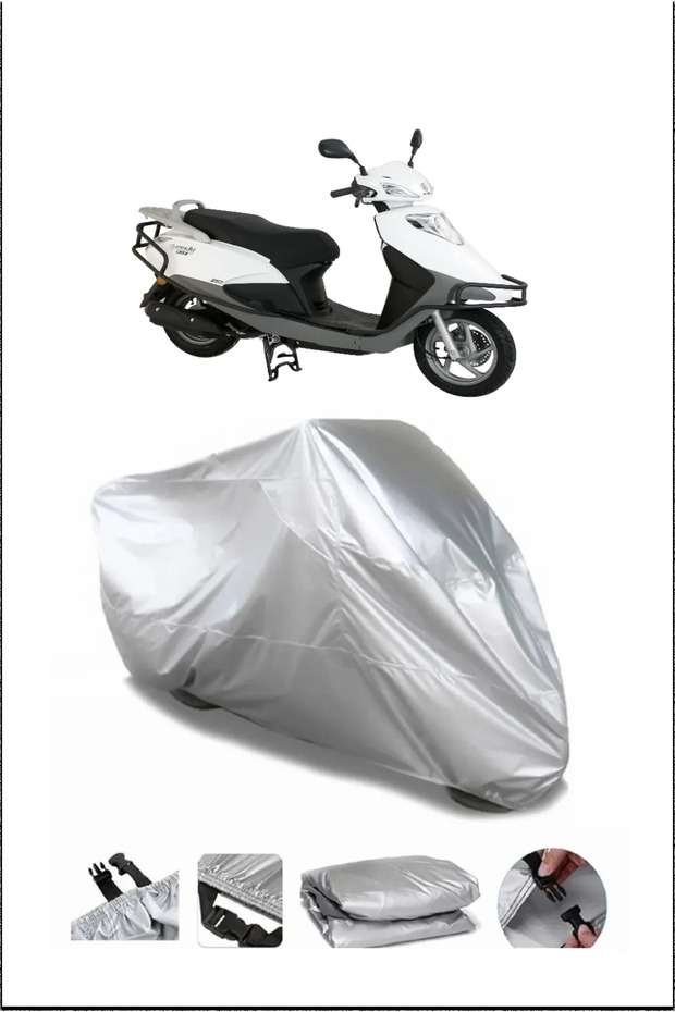 Abush Speedy110I Gray Waterproof Quality Motorcycle Cover