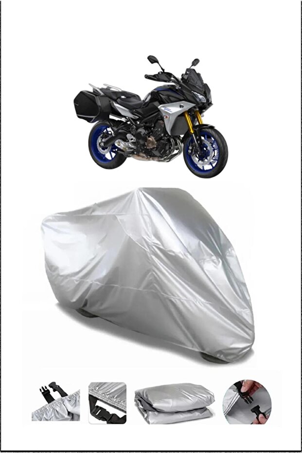 Yamaha Tracer9Gt Gray Waterproof Quality Motorcycle Cover