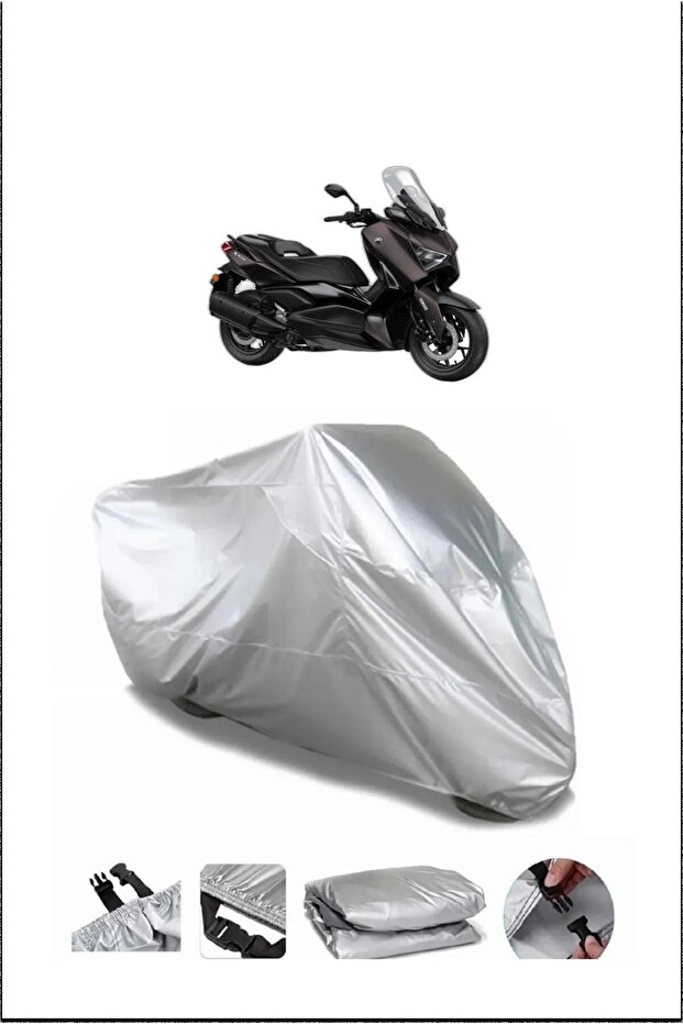 Yamaha X-Max300Techmax Gray Waterproof Quality Motorcycle Cover