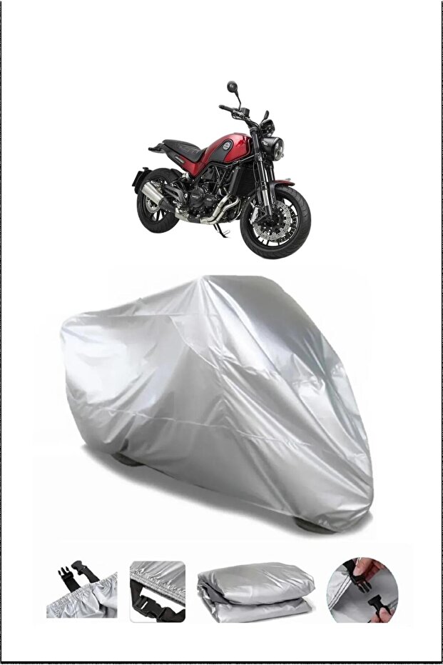 Benelli Leoncino250 Gray Waterproof Quality Motorcycle Cover