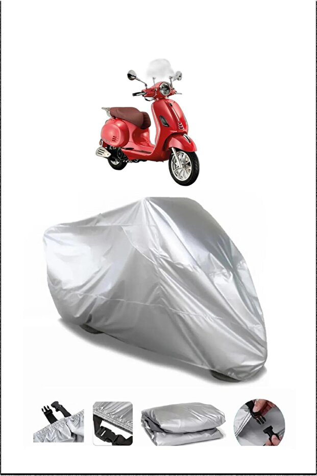 Rks Pride125 Gray Waterproof Quality Motorcycle Cover
