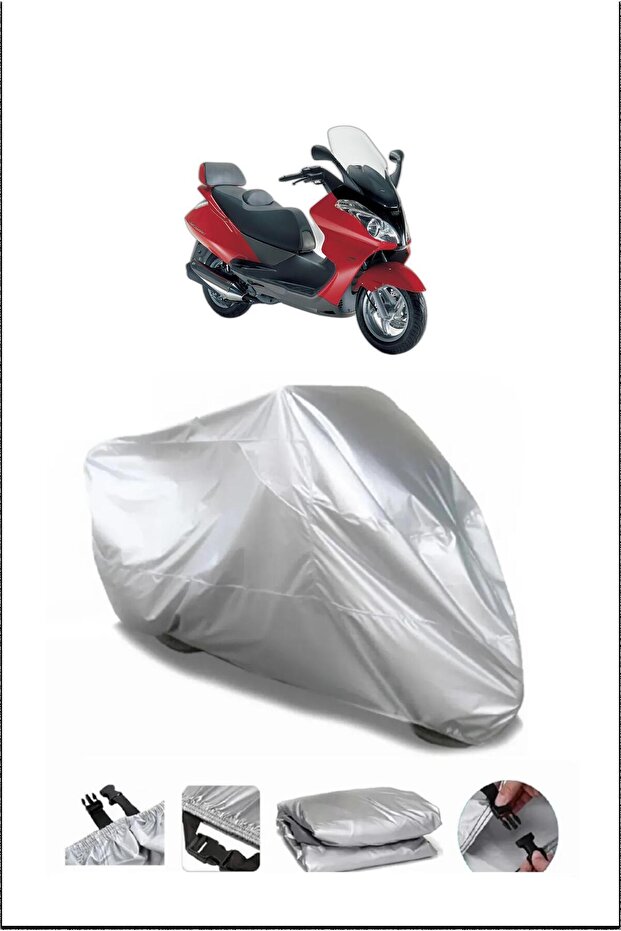 Aprilia Atlantic250 Gray Waterproof Quality Motorcycle Cover