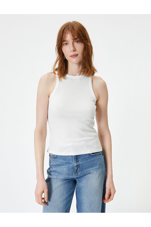 Fitilli Atlet Halter Yaka Basic - 3