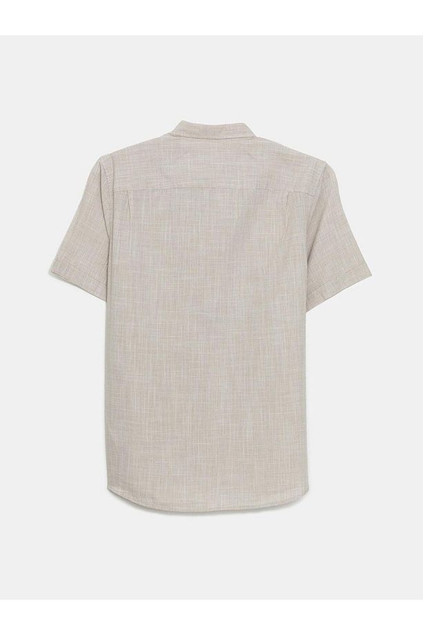 LCWAIKIKI Classic Regular Fit Kısa Kollu Poplin Erkek Gömlek - 2
