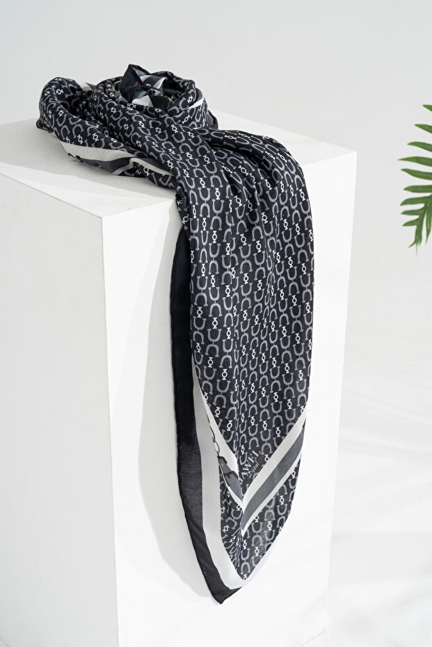 Women's Hijab Digital Pattern 1 Soft Scarf