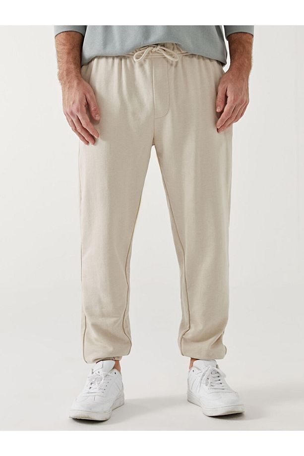 Standart Kalıp Erkek Jogger Eşofman Altı - 2