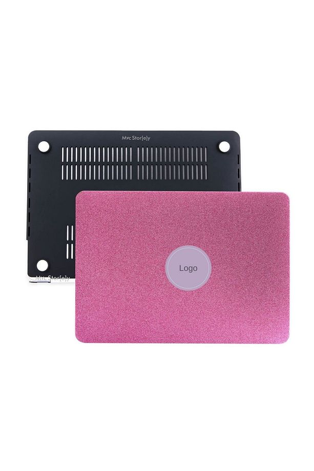 Macbook Air Kılıf 13.6 Inç M2-m3-m4 Simli Kaplama G1505 (13.6” AİR) A2681 A3113 A3240 Ile Uyumlu - 1