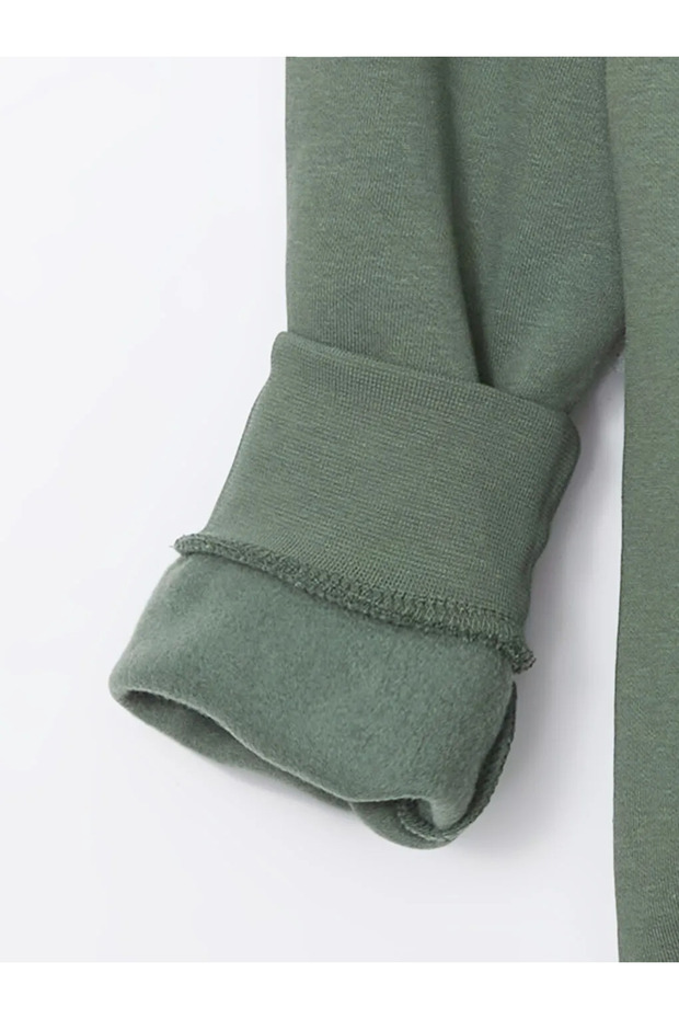 LCWAIKIKI Basic Bisiklet Yaka Uzun Kollu Baskılı Erkek Sweatshirt - 2