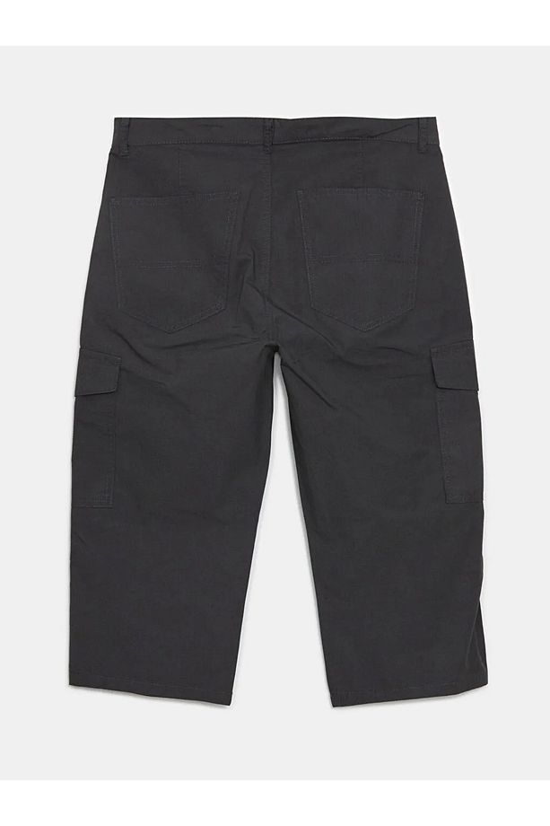 LCWAIKIKI Classic Standart Kalıp Gabardin Erkek Roller Şort - 2