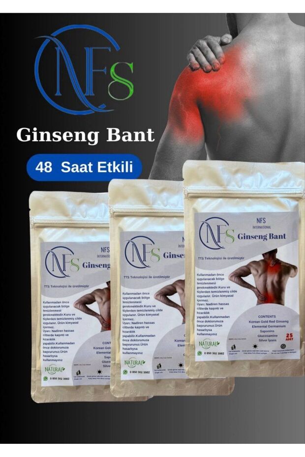 NFS Ginseng Bant 25 Adet - 3