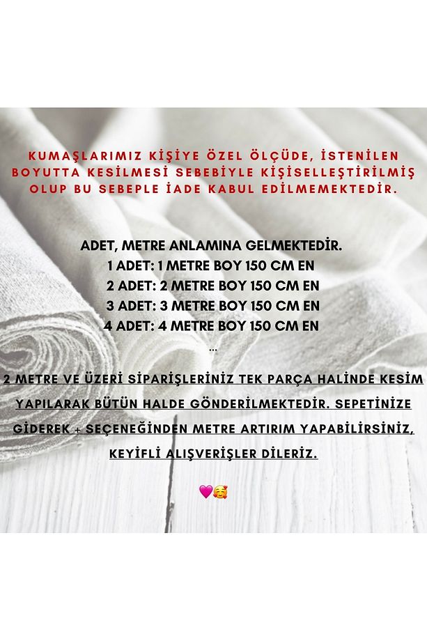 İthal Viskon Kumaş %100 Pamuk Çift En Dökümlü Yaprak ve Çiçek Desenli - 5