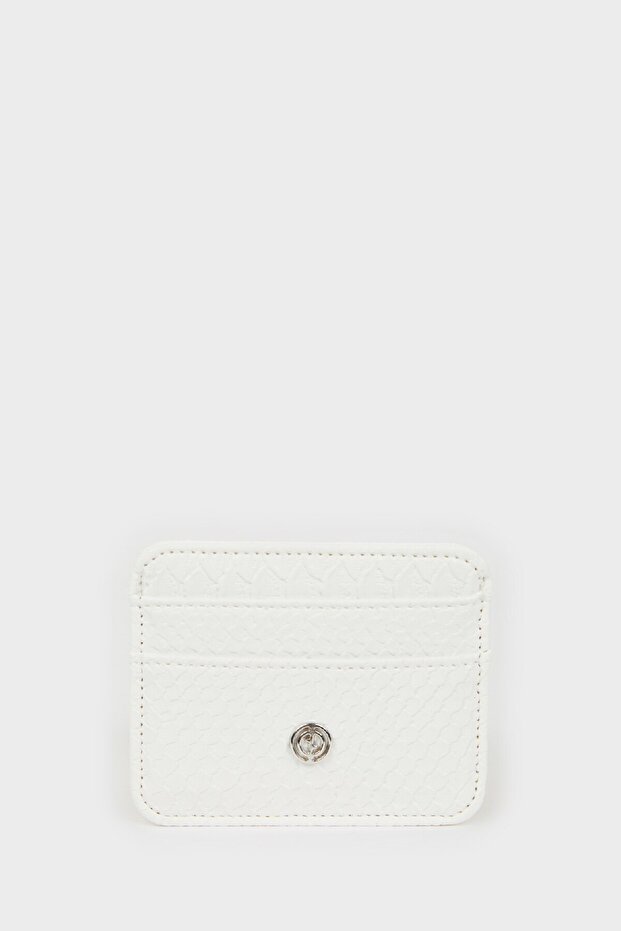 Women's Animal Pattern Faux Leather Card Holder E2259Axns