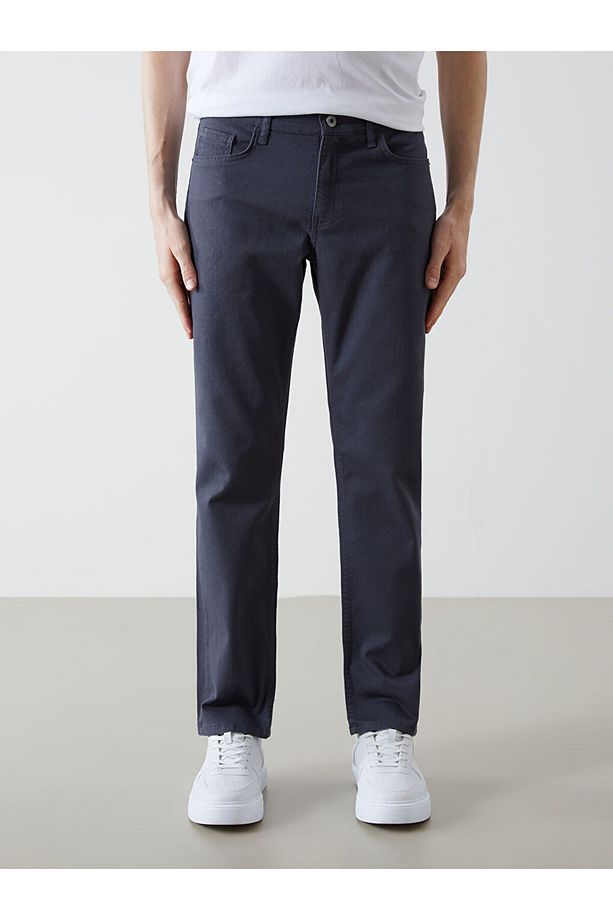 LCWAIKIKI Basic Standart Kalıp Gabardin Erkek Chino Pantolon - 2