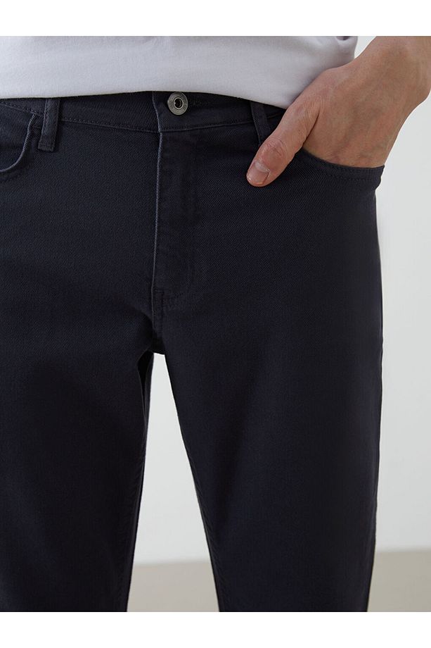 LCWAIKIKI Basic Standart Kalıp Gabardin Erkek Chino Pantolon - 3
