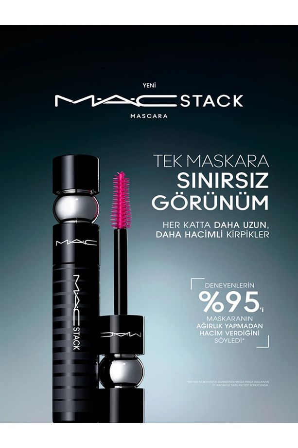 Yeni Bahar Tasarımlı Uzun ve Hacimli Kirpikler İçin Stack Maskara 12ml - 2