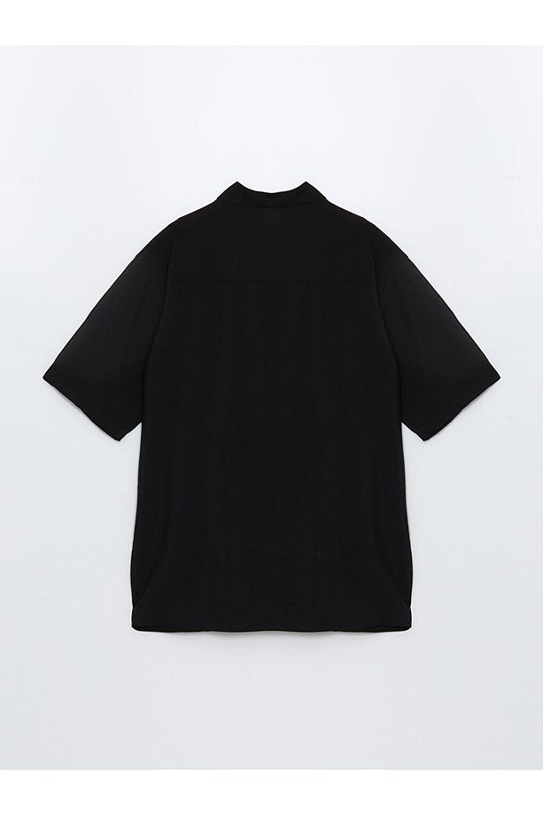 LCW Regular Fit Kısa Kollu Erkek Gömlek - 6