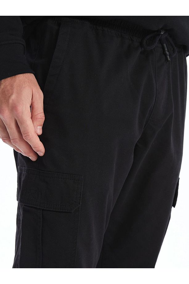 XSIDE Standart Kalıp Gabardin Erkek Jogger Pantolon - 3