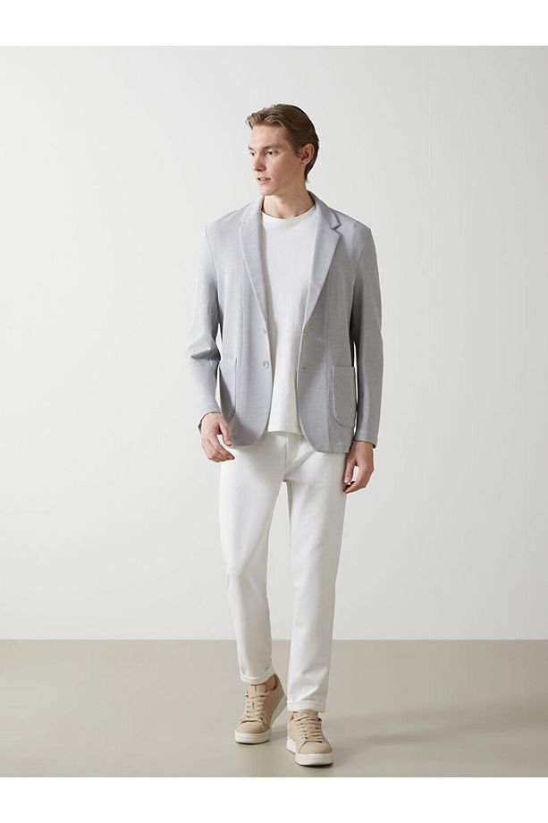 LCW Vision Dar Kalıp Erkek Blazer Ceket - 2