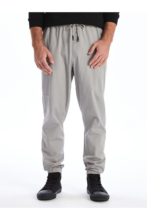 XSIDE Standart Kalıp Gabardin Erkek Jogger Pantolon - 2