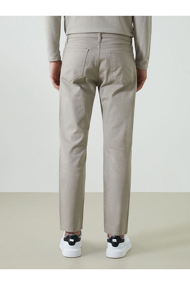 LCWAIKIKI Basic Standart Kalıp Gabardin Erkek Chino Pantolon - 4