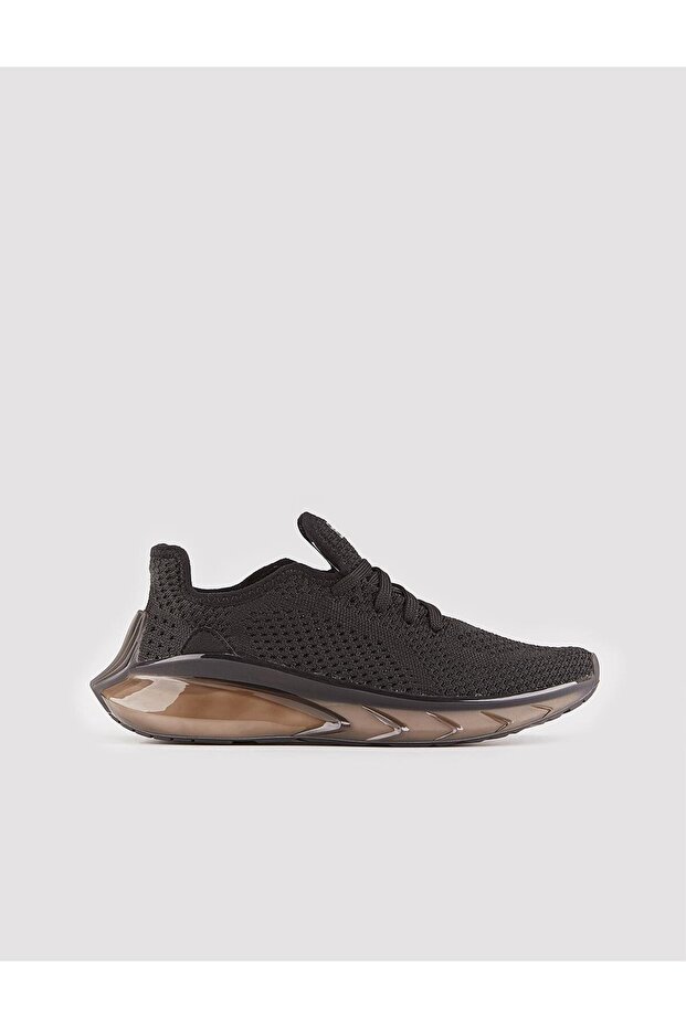 Siena Knitwear Black Lace-Up Women's Sneakers