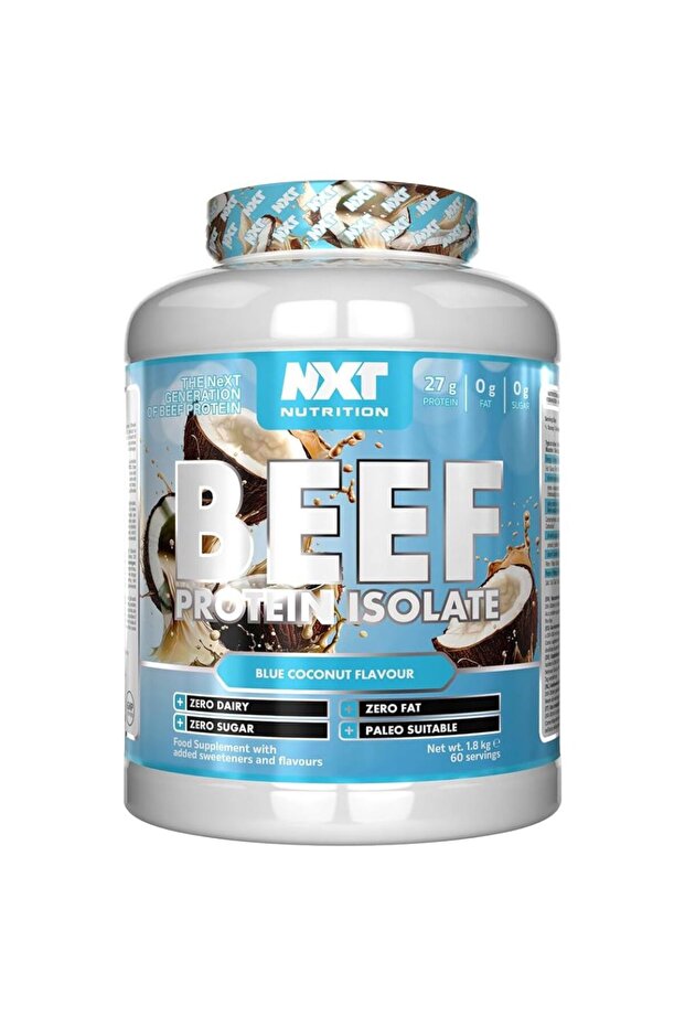 Beef Isolate, Blue Coconut, 4 LB