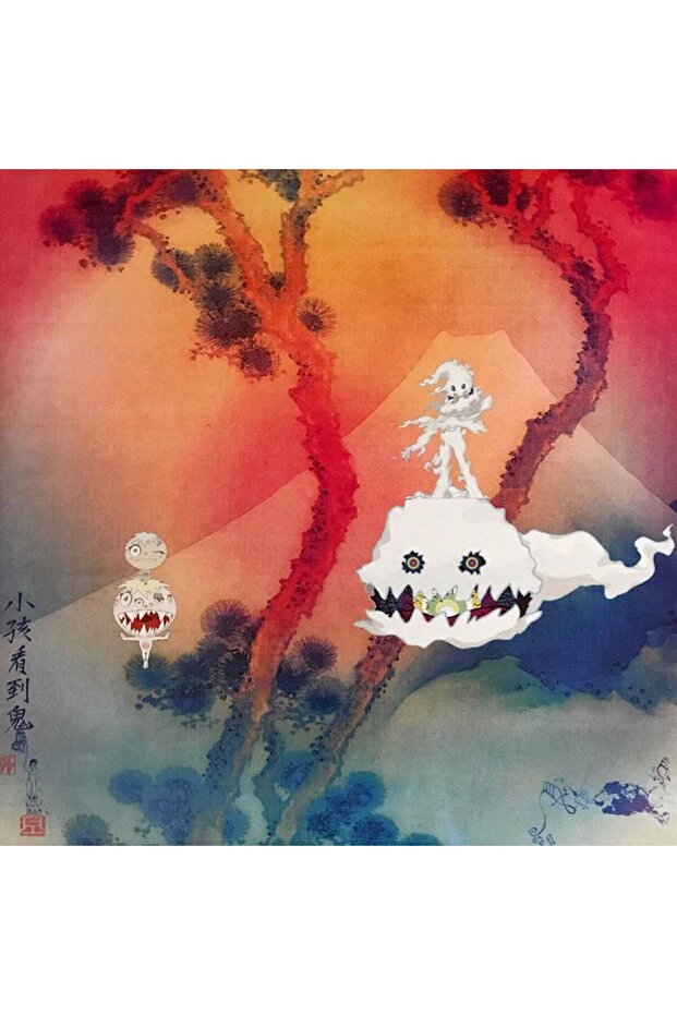 Kanye West, Kid Cudi Kids See Ghosts Plak - 1