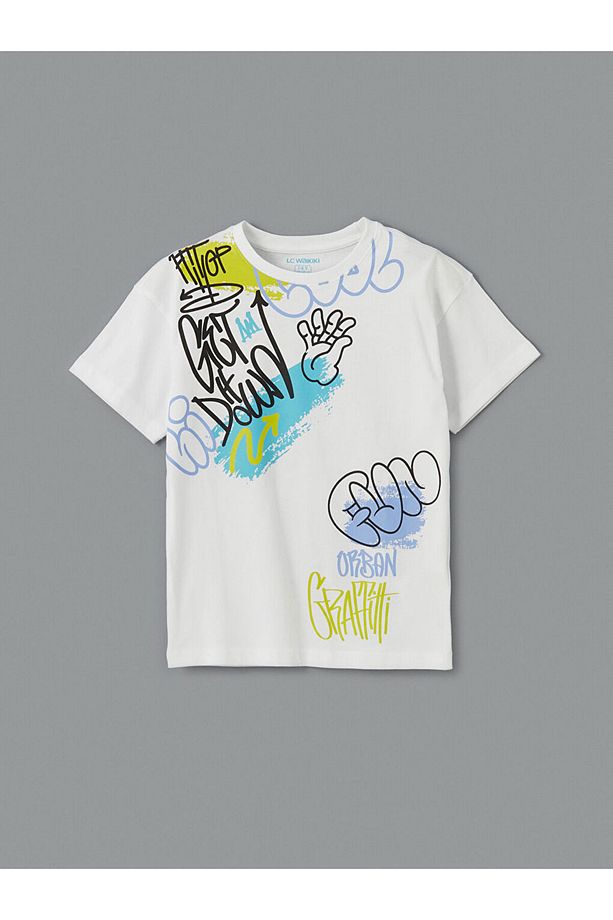 LCW Kids Bisiklet Yaka Erkek Çocuk Şortlu Pijama Takımı - 2