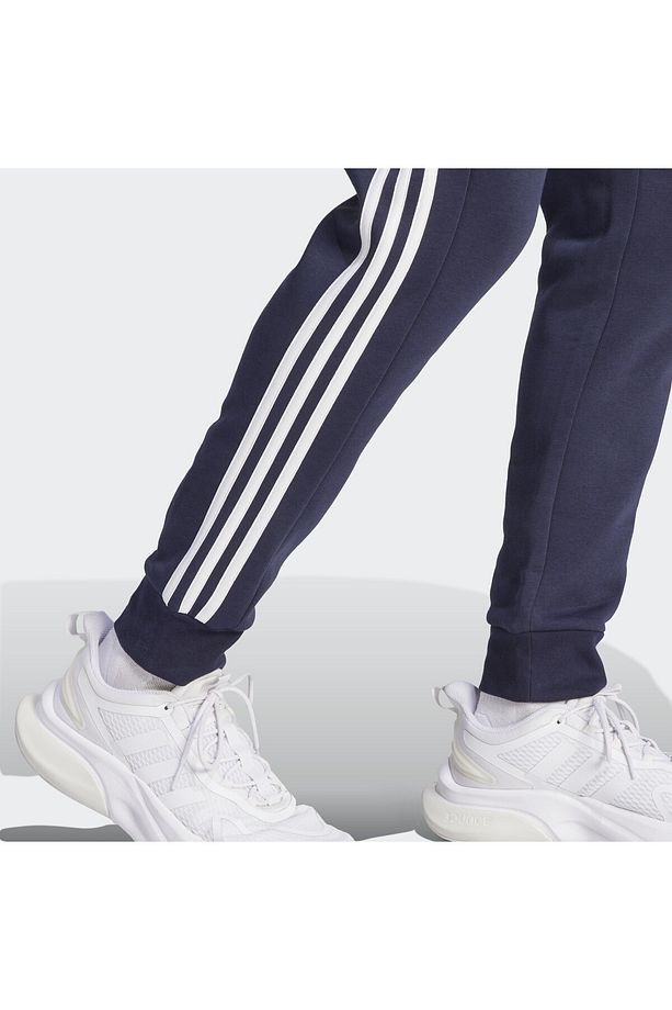 Essentials Fleece 3-Stripes Tapered Cuff Eşofman Altı - 8