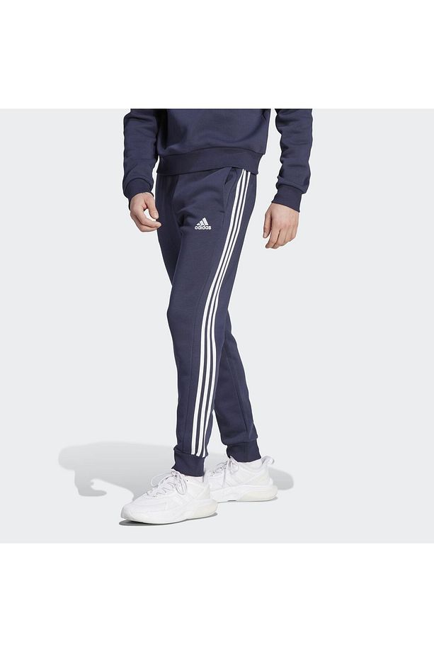 Essentials Fleece 3-Stripes Tapered Cuff Eşofman Altı - 1