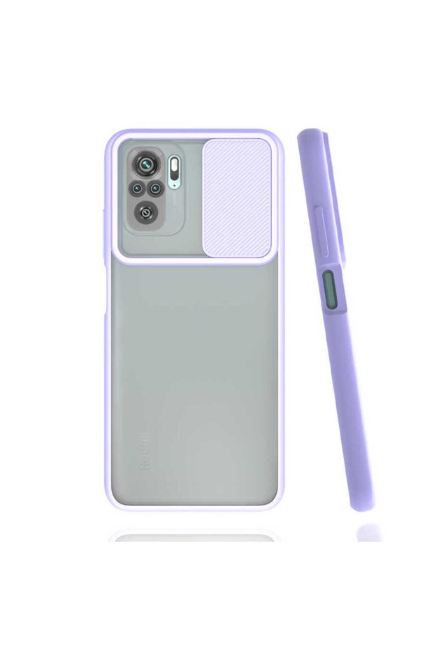 Xiaomi Redmi Note 10 Case Slide Open Open-Close Camera Protection Edges Colorful