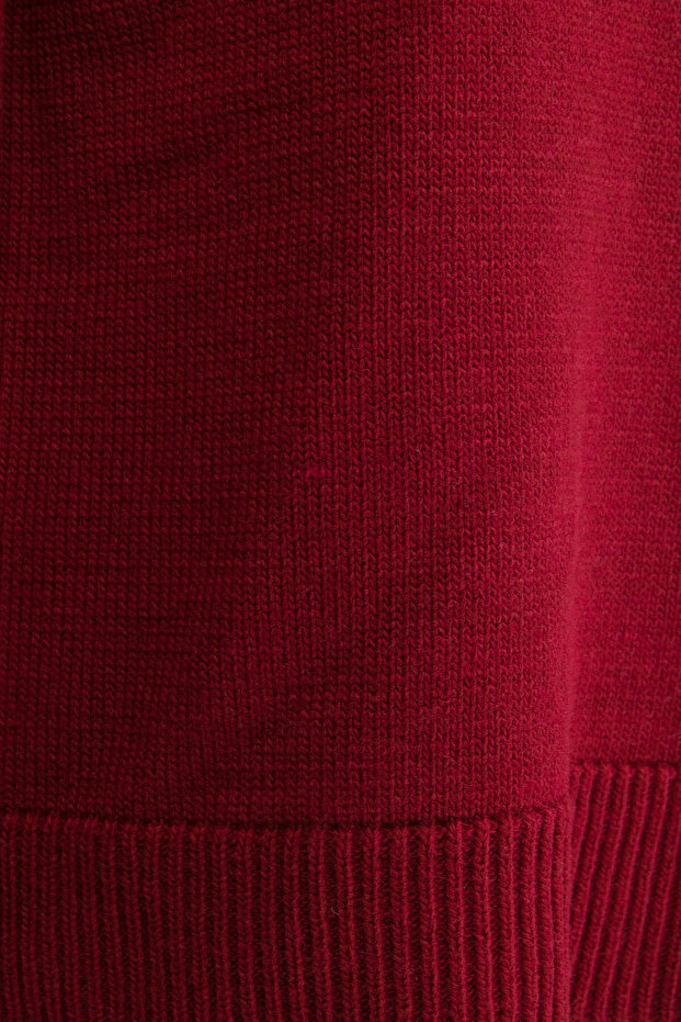 BORDO TRİKO KAZAK - 5