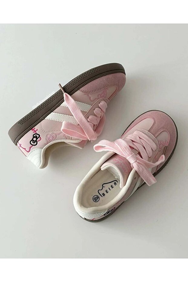 Gofeel Kitty Detail Pembe Spor Ayakkabı
