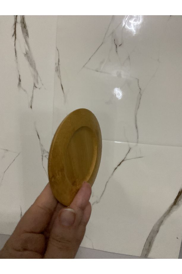 Bambu Bardak 1kişilik çay seti 2Parça Borosilikat bardak ve bambu altlık - 6