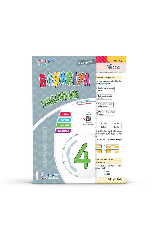 4.sınıf - Başarıya Yolculuk - Yaprak Test - 1