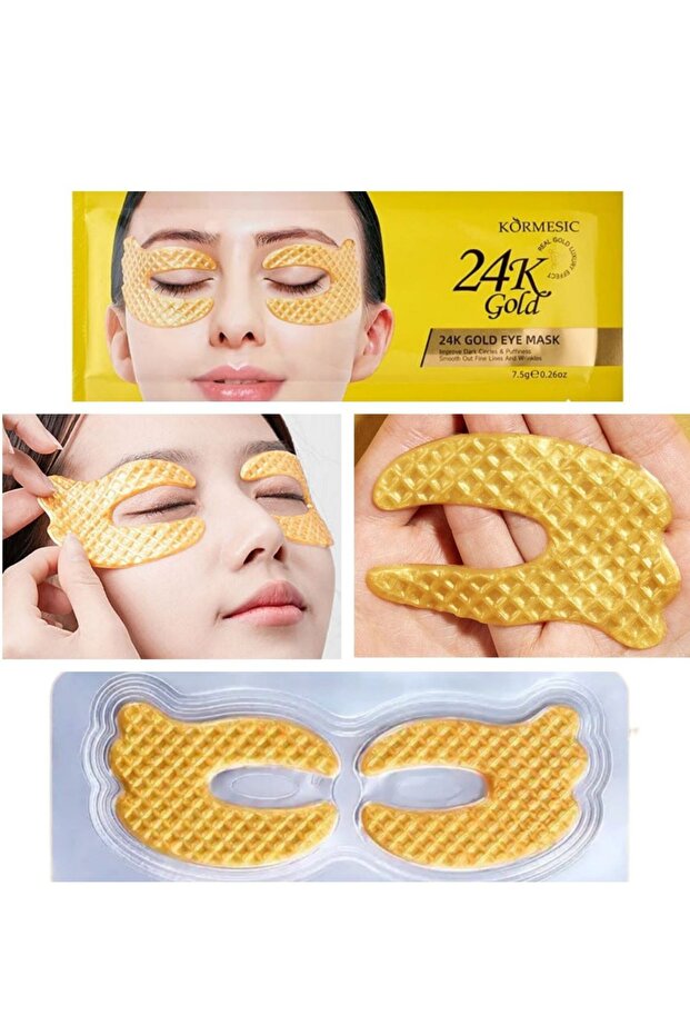 قناع العين من الذهب عيار 24