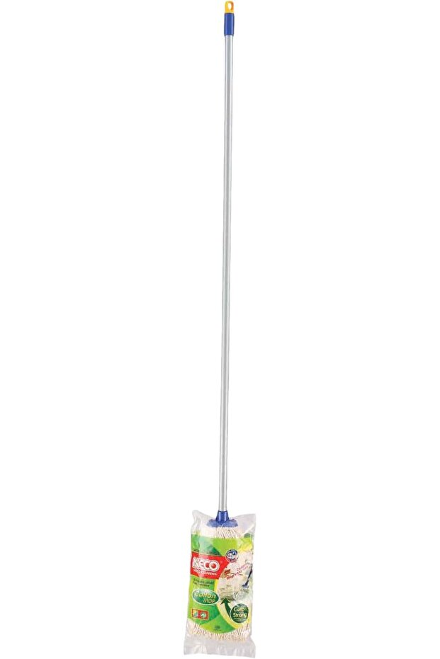 WATER MOP W/FIXED STEEL HANDLE & W/COTTON REFILL