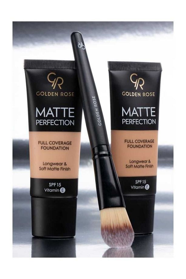Matte Perfection Full Coverage Foundation No: Warm 02 - Mat Fondöten - 3
