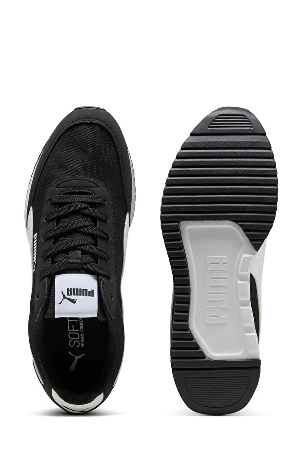 R78 Lightwind Unisex Siyah Sneaker Ayakkabı 400267 SİYAH - 2