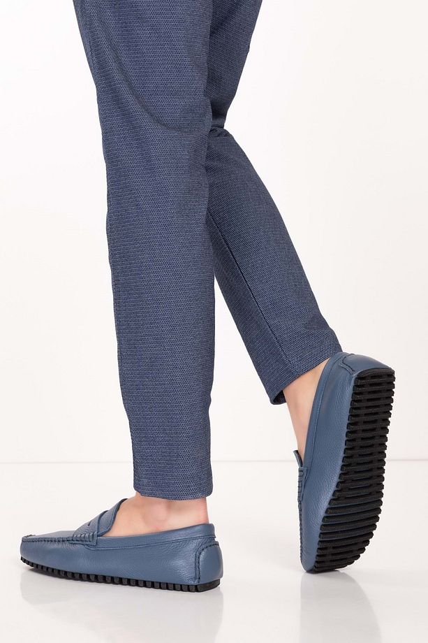 Erkek Hakiki Deri Hafif Taban Loafer Ayakkabı Tx.12503 - 2