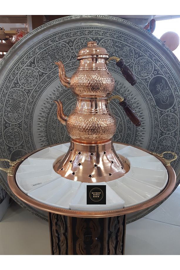 Bakır kahvaltı takımı - 2