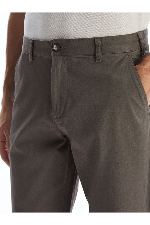 LCWAIKIKI Basic Rahat Kalıp Erkek Chino Pantolon - 3
