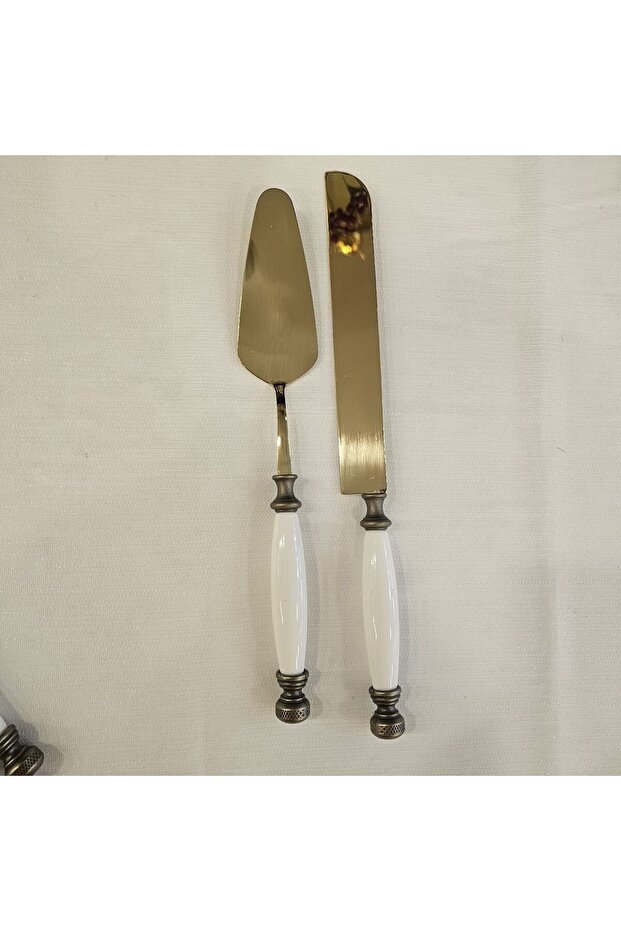 2-Piece Cake Set Antique Titanium