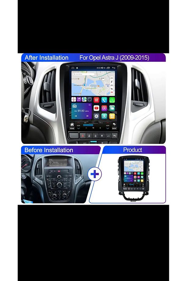 Astra J Tesla 2012-2020 Android Multimedia 4-64 Android 13 /carplay - 2