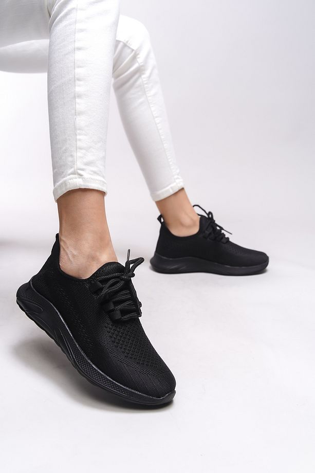Thiebzar Unisex Sneaker 0012101 Siyah Siyah - 6