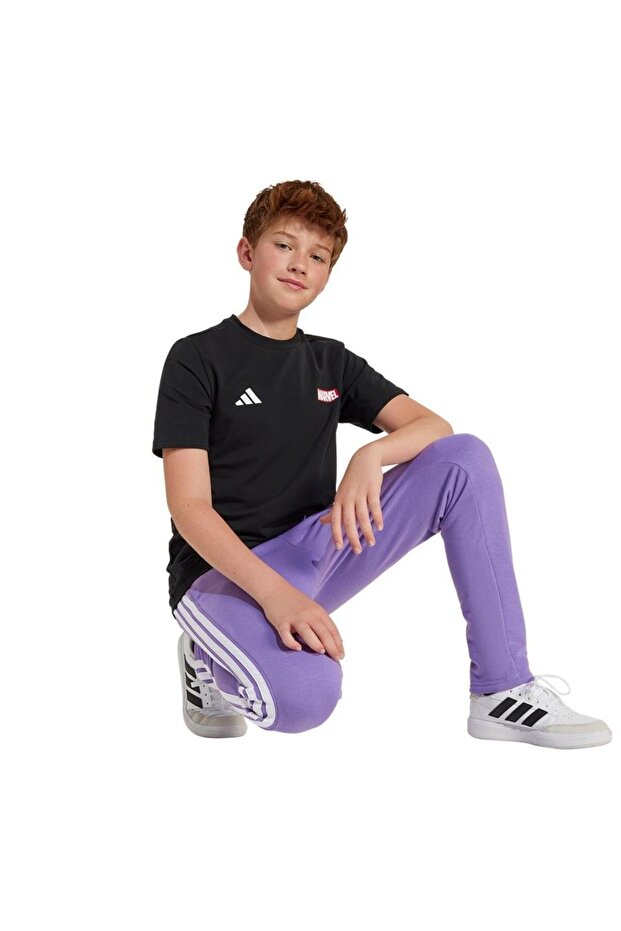Çocuk Siyah T-shirt J Mrvl Sm Gfx T Jf3638 - 3