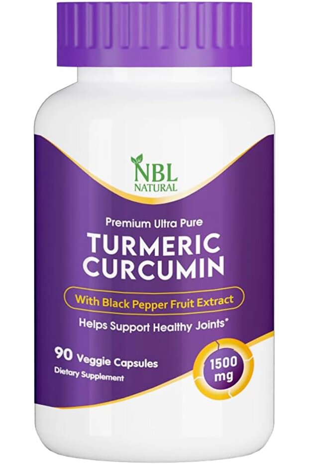 Turmeric Curcumin 1500mg Highest Potency Available, 90 Veggie Capsules